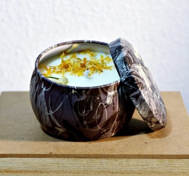 Vela de soja de Jazmín Vela de soja de Jazmín