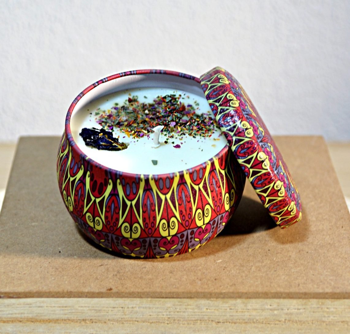 Vela de soja de Menta Vela de soja de Menta
