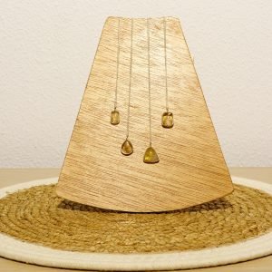 Colgante de cuarzo rutilado en plata: energía purificadora